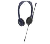 Logitech Wired 3.5mm Headset with Mic - Midnight blue