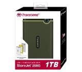 Transcend 1TB Slim StoreJet 2.5" M3G, Portable HDD