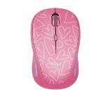 TRUST Yvi FX Wireless Mouse - pink