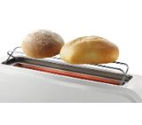 Bosch TAT3A001, Plastic toaster CompactClass, 825-980 W, For 1 long or 2 small slices of toast, white/light gray