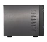 Asustor AS6104T, 4-bay NAS, Intel Celeron N3050 ( up to 2.16GHz), 2 GB DDR3L SO-DIMM (max 8GB), 4 x 3.5" or SSD, GbE x 2, 3*USB 3.0 ,2*USB 2.0, 2*eSATA, 16 Ch. IP Cam(4 license incl.), WoL, HDMI+ S/PDIF+ IR Receiver, System Sleep Mode, AES-NI hardware