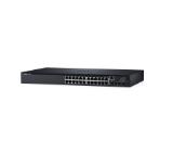 Dell Networking N1524, 24x 1GbE + 4x 10GbE SFP+ fixed ports, Stacking, IO to PSU airflow, AC