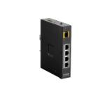 D-Link 5 Port Unmanaged Switch with 4 x 10/100/1000BaseT(X) ports (4 PoE) & 1 x 100/1000BaseSFP ports