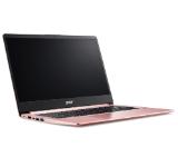 Acer Swift 1 Ultrabook, SF114-32-P8EZ, Intel Pentium N5000 Quad (up to 2.70GHz, 4MB), 14" IPS FullHD (1920x1080) AG, HD Cam, 4GB DDR4, 128GB SSD, Intel HD Graphics 605, 802.11ac Intel, BT 4.0, Backlit KBD, MS Windows 10, Sakura Pink