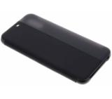 Huawei Flip Cover Terminal Decorate Accessory, P20 Lite, flip cover, PU Flip Protective Cover, Black