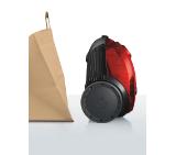 Bosch BGL2UA2008, Vacuum Cleaner, Bag & Bagless, 600 W, 80 dB(A), Energy efficiency class A, Cherry red - translucent/black
