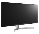 LG 34WK650-W, 34" Flat LCD AG, IPS Panel, 5ms, 1000:1, Mega DFC, 300 cd/m2, 21:9, 2560x1080, FreeSync 75Hz, HDR10, sRGB 99%, HDMI, DisplayPort, SP 2x5w Maxx Audio, Height, Tilt, Black/Silver Hair line (Pearl & Spray)