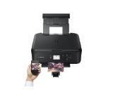 Canon PIXMA TS5150 All-In-One, Balck + Canon Plus Glossy II PP-201, 5x5", 20 sheets