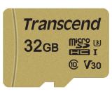 Transcend 32GB micro SD UHS-I U3 (with adapter), MLC