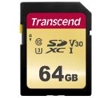 Transcend 64GB SD card UHS-I U3, MLC