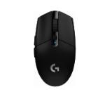 Logitech G305 Wireless Mouse, Lightsync RGB, Lightspeed Wireless, HERO 12K DPI Sensor, 400 IPS, 6 Programmable Buttons, Black