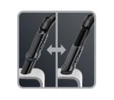 Rowenta RO6856EA, X-Trem Power 3A+ BLACK & INSIDE GREY  -550W - 77dB - parquet brush, crevice , sofa brush - 4,5L