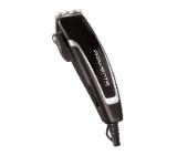 Rowenta TN1603F0, Hair clipper Driver Black, Professional blade AC motor, 4 combs (3,6,9,13mm), scissors, comb (42mm), cleaning brush & oil, corded