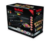 Tefal GC722834, Optigrill+ XL Black, 800cm2 cooking surface, automatic cooking sensor, 9 automatic programs, 4 adjustable temp., cooking level indicator, non-stick die-cast alum. Plates