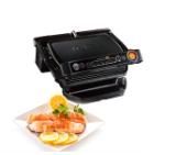 Tefal GC712834, Optigrill+ Black, 600cm2 cooking surface, automatic cooking sensor, 6 automatic programs, 4 adjustable temp., cooking level indicator, non-stick die-cast alum. Plates