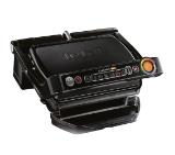 Tefal GC712834, Optigrill+ Black, 600cm2 cooking surface, automatic cooking sensor, 6 automatic programs, 4 adjustable temp., cooking level indicator, non-stick die-cast alum. Plates