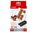 Canon Color Ink/Label set KC-18IL