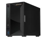 Asustor AS4002T, 2 Bay NAS, Marvell Armada A7020 Duad-Core, 2 GB DDR4, Gbe x2, 10G Base-T x1(RJ-45), WoL, System Sleep Mode
