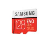 Samsung 128GB micro SD Card EVO+ with Adapter, Class10, Read 100MB/s - Write 90MB/s