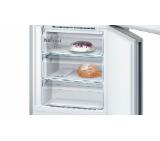 Bosch KGN46XL30, Fridge freezer "NoFrost", A++, VitaFresh Plus, MultiAirflow, FreshSense, Eco-Mode, display, 366l(280+105), 40dB, 67x186x70cm, Inox