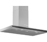 Bosch DWB97FM50, Chimney hood 90cm B, max 710 m3/h, 65 dB, Box design with black front