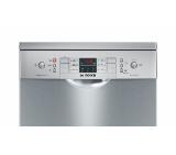 Bosch SPS46II07E, Free-standing dishwasher 45cm A++, 8,5l, display, 44dB, silver inox, EcoDrying