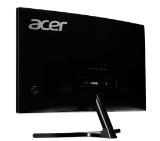 Acer ED242QRAbidpx, 23.6" Curved VA, Anti-Glare, FreeSync 144Hz, 4ms, 100M:1 DCR, 250 cd/m2, FullHD 1920x1080, DVI, HDMI, DisplayPort, Audio Out, Black