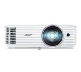 Acer Projector S1386WH, DLP, Short Throw, WXGA (1280x800), 3600 ANSI Lumens, 20000:1, 3D, HDMI, VGA, RCA, Audio in, Audio out, VGA out, DC Out (5V/1A, USB-A), Speaker 16W, Bluelight Shield, 3.1kg, White