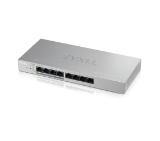 ZyXEL GS1200-8HPv2, 8 Port Gigabit PoE+ webmanaged Switch, 4x PoE, 60 Watt