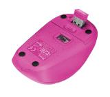 TRUST Yvi Fabric Wireless Mouse - pink