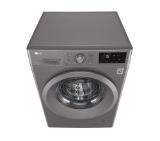 LG F4J5QN7S, Washing Machine, 7kg, 1400 rpm, LED Display, Inverter Direct Drive, A+++ -30%, NFC, Inox