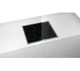 Bosch PKE645B17E Electric cooktop, Glass-ceramic hob, 4 zones, 60 cm, Black