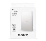 Sony External HDD 1TB 2.5" USB 3.0, Standard, White