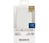 Sony CP-V5B Portable power supply 5000mAh, 1.5A, White, A-B cable + B-C connector