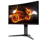 AOC Gaming C27G1, 27" Wide Curved MVA LED, 1 ms, 3000:1, 50M:1 DCR, 250 cd/m2, 1920x1080@144Hz, FreeSync, FlickerFree, Low Blue Light, Heigh Adjust, D-Sub, HDMI, DP, Headphone Out, Black/Red