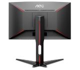 AOC Gaming C27G1, 27" Wide Curved MVA LED, 1 ms, 3000:1, 50M:1 DCR, 250 cd/m2, 1920x1080@144Hz, FreeSync, FlickerFree, Low Blue Light, Heigh Adjust, D-Sub, HDMI, DP, Headphone Out, Black/Red