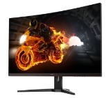 AOC Gaming C32G1, 31.5" Wide Curved MVA LED, 1 ms, 3000:1, 50M:1 DCR, 250 cd/m2, 1920x1080@144Hz, FreeSync, FlickerFree, Low Blue Light, D-Sub, HDMI, DP, Headphone Out, Black/Red