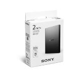 Sony External HDD 2TB 2.5" USB 3.0, Standard, Black