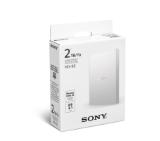 Sony External HDD 2TB 2.5" USB 3.0, Standard, White