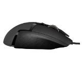 Logitech G502 Mouse, Lightsync RGB, HERO 25K DPI Sensor, 400 IPS, 5x3.6g Optional Weights, 11 Programmable Buttons, 114g, Black