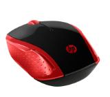 HP 200 Emprs Red Wireless Mouse