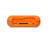 LaCie 1TB Rugged USB-C, Silver/Orange