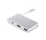 Moshi USB-C Multiport Adapter, HDMI, USB-A, Silver