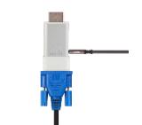 Moshi HDMI to VGA Adapter, with Audio jack, Silver