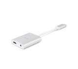 Moshi USB-C Digital Audio Adapter with Charging, Silver