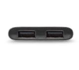 Moshi USB-C to Dual USB-A Adapter, Titanium Gray