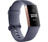 Fitbit Charge 3 Rose Gold Blue Grey