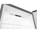 LG GBB60PZGFS, Refrigerator, Bottom Freezer, 343l (250/93), Internal LED-display, Total No Frost, Multi Air-flow,  A+++ energy class, Platinum Silver