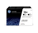 HP 26X High Yield Black Original LaserJet Toner Cartridge (CF226X)