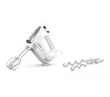 Bosch MFQ25200, Hand mixer, 500 W, 4 speed settings, additional pulse/turbo setting, white/silver